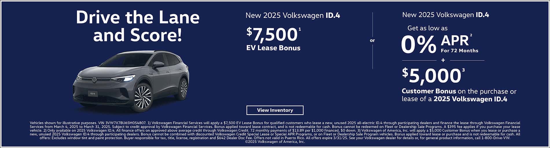 March 2025 ID.4 Offer