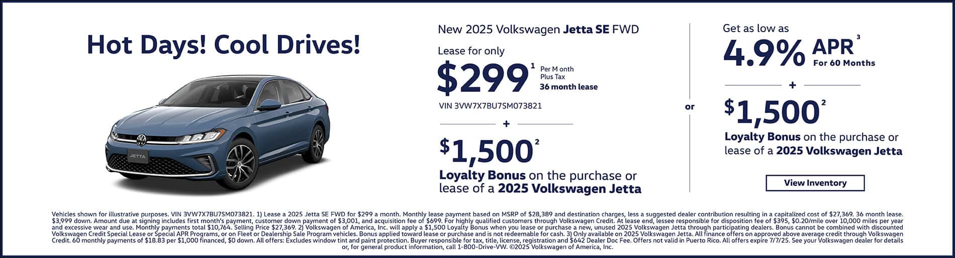 June Jetta Offer