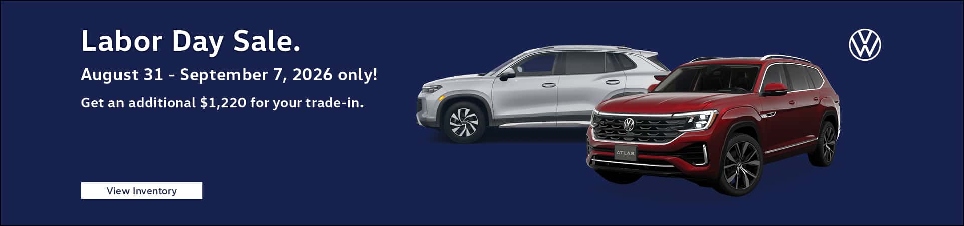 Join us for our Labor Day Event at Volkswagen North Scottsdale