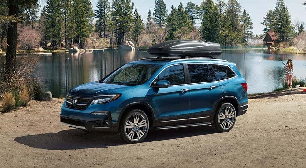 2019 Honda Pilot Parked at Lake