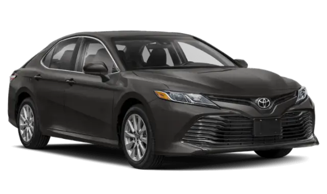 2020 Toyota Camry LE trim level black