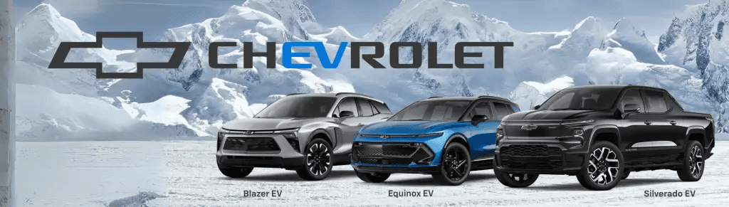 Full Chevrolet EV lineup with incentives