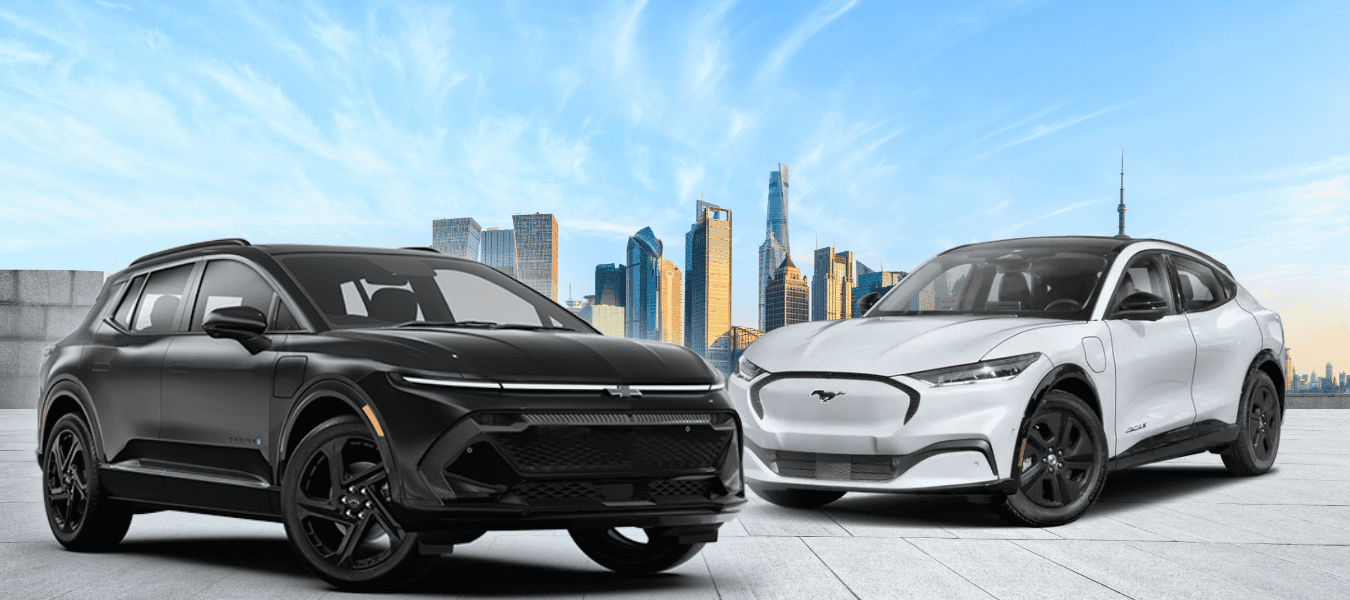 Equinox EV vs. Mustang Mach-E