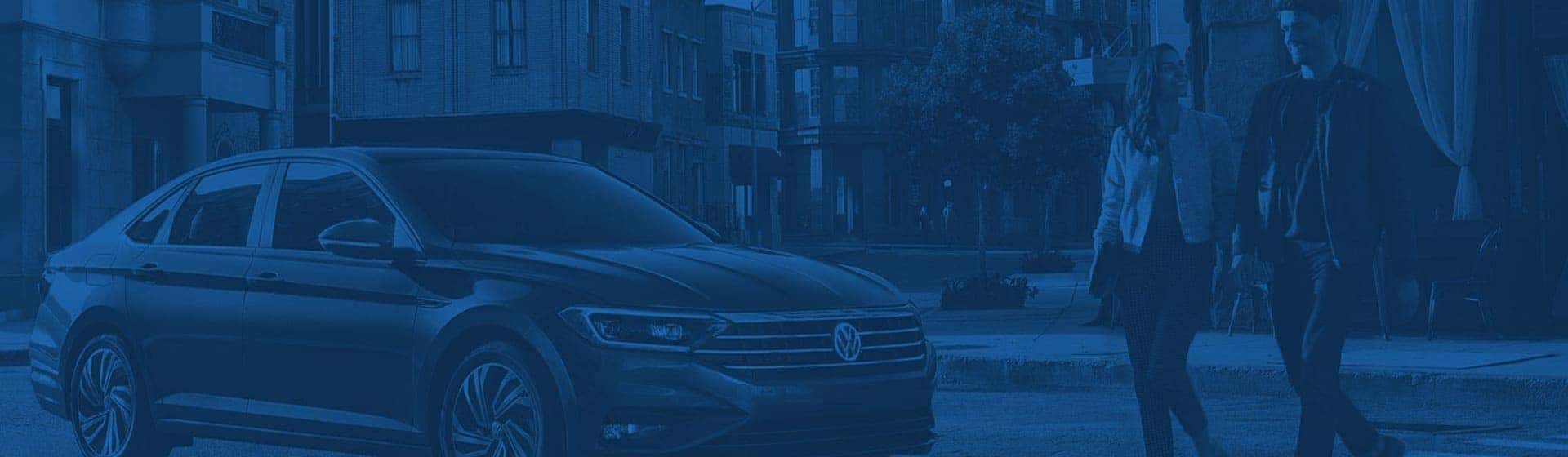 Couple and their Volkswagen