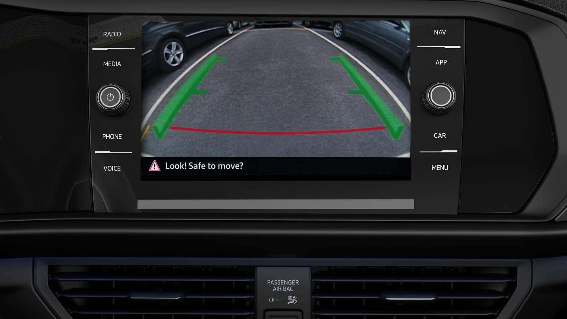 Rearview Camera display on touchscreen