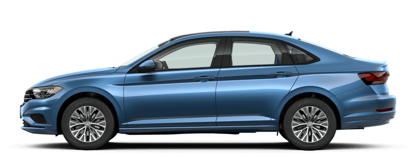 Blue Jetta Highline