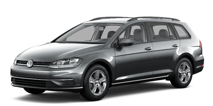 Grey 2019 VW Golf SportWagen