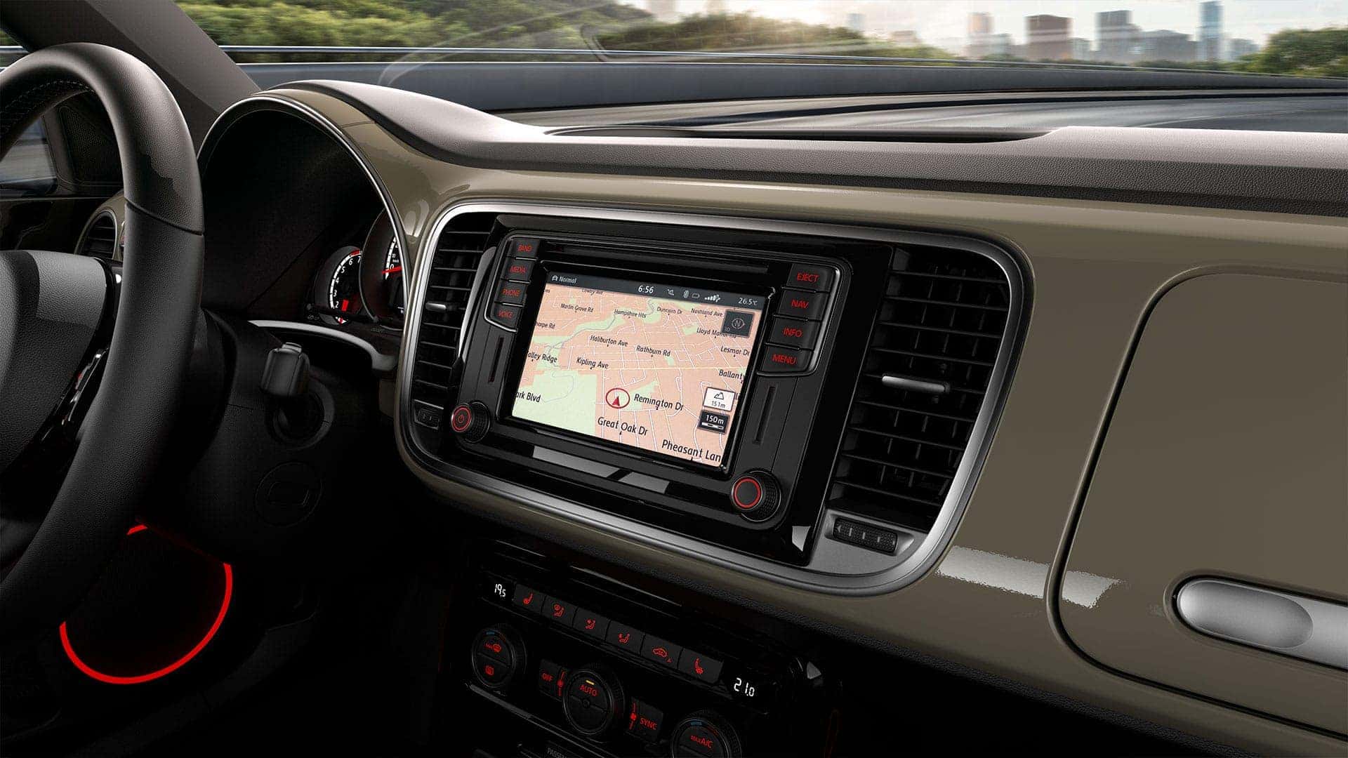 2019 VW Beetle navigation