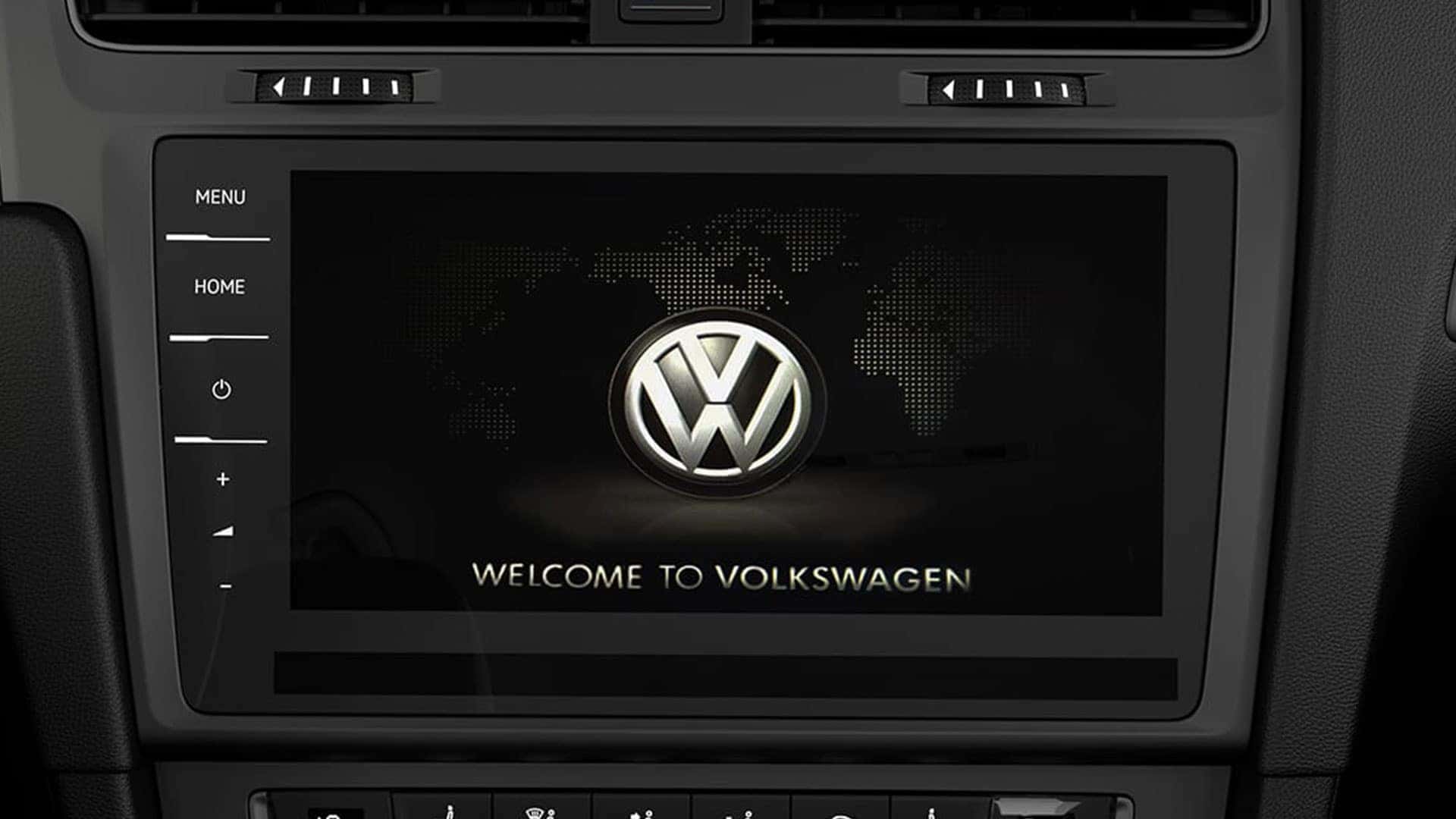 2019 VW e-Golf discovery pro display