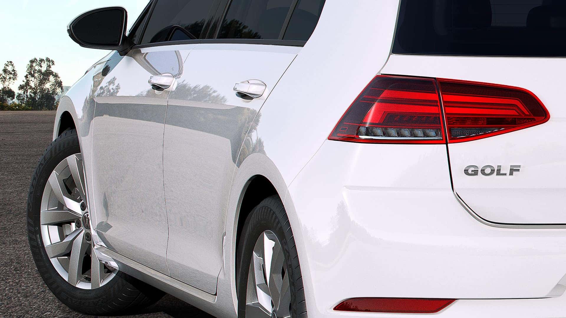 2019 VW Golf tail lights