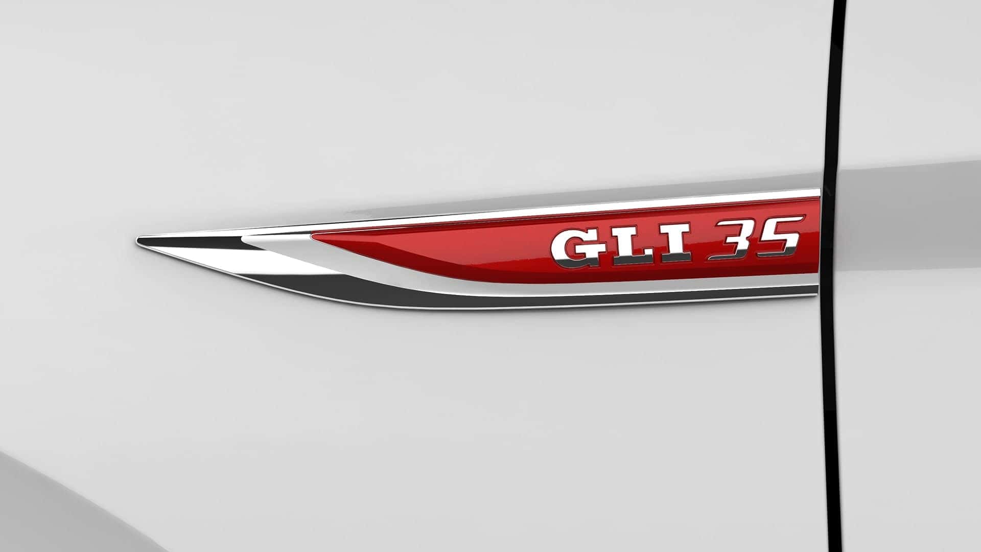 Jetta GLI 35th badge