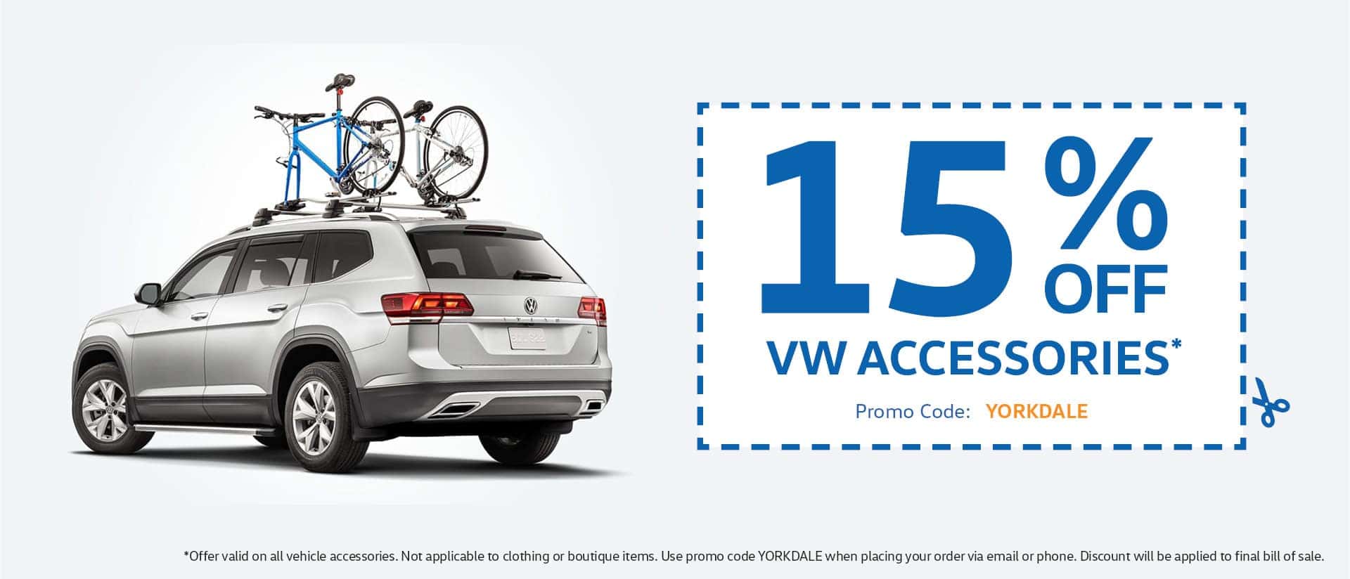 15% off accessories banner