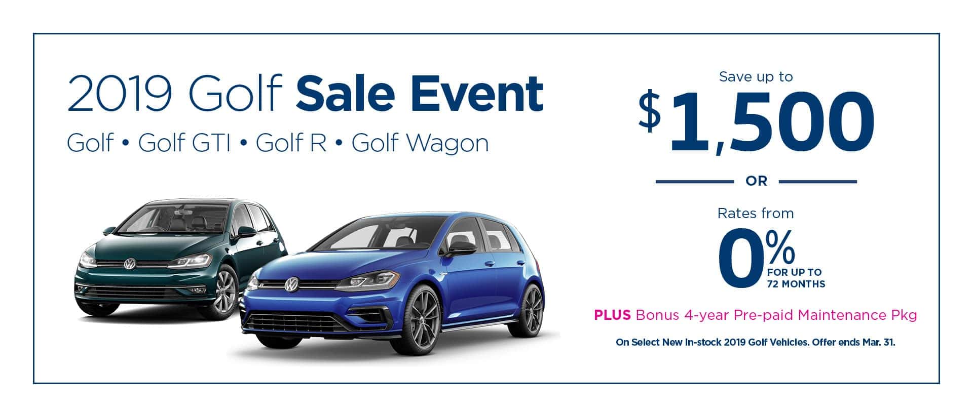 Golf Sale