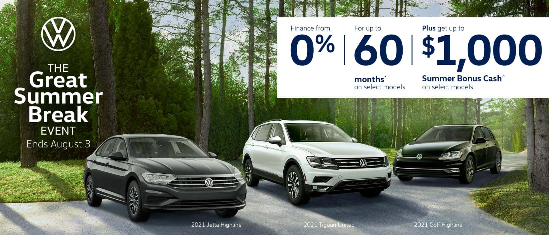Volkswagen Great Summer Break Event