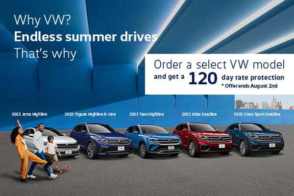 July 2022 VW Promotional Banner