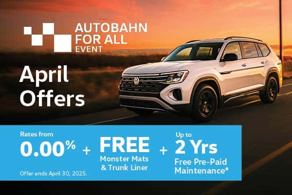 Autobahn For All -  April Offers