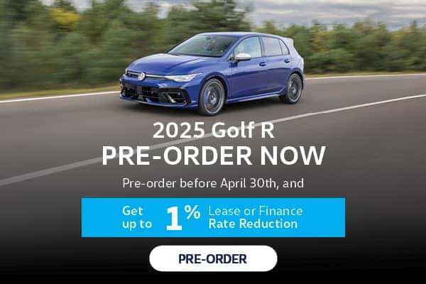 Pre-Order Now: 2025 Golf R